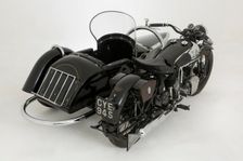 1936 Brough Superior 11-50 Special Combination. Creator: Unknown