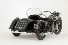1936 Brough Superior 11-50 Special Combination. Creator: Unknown
