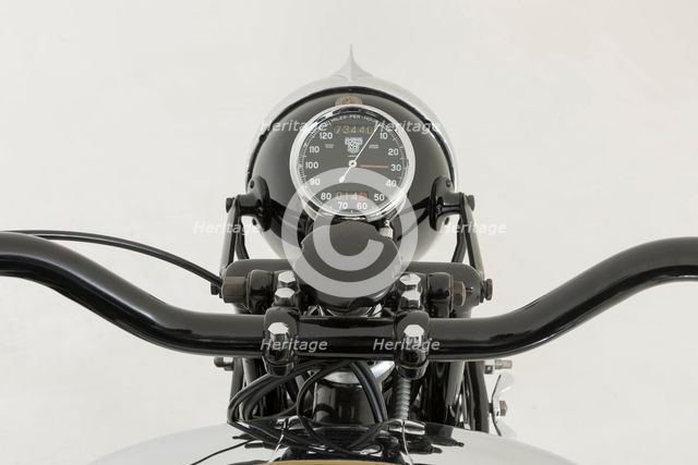 1936 Brough Superior 11-50 Special Combination. Creator: Unknown.