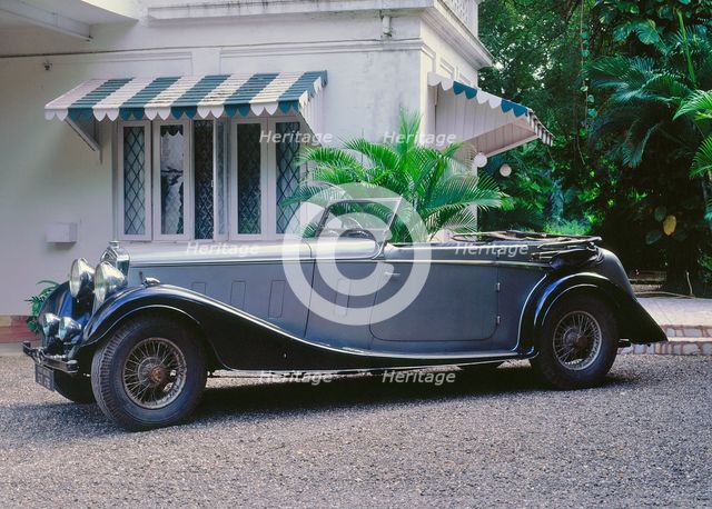 1936 Lanchester 4.5 litre Straight Eight. Creator: Unknown.
