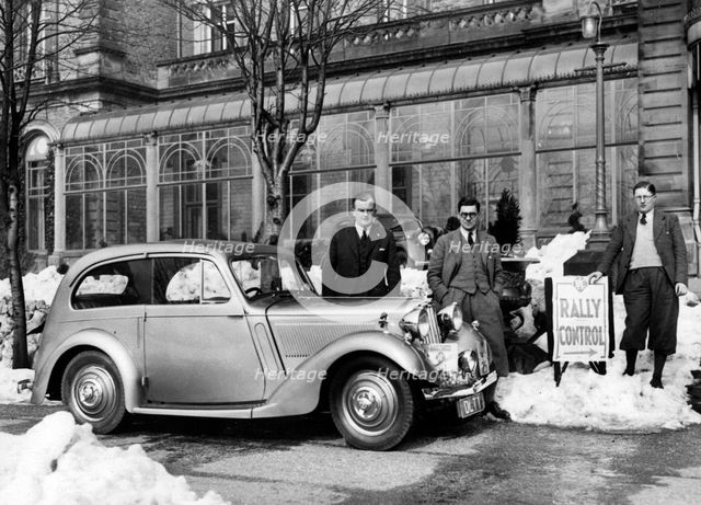 1937 Talbot Ten saloon. Creator: Unknown.