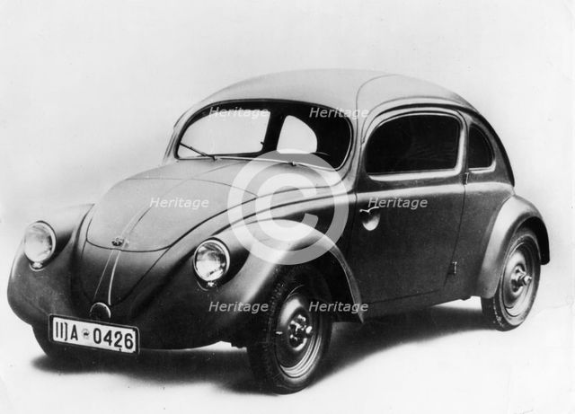 1937 Volkswagen Beetle prototype. Creator: Unknown.