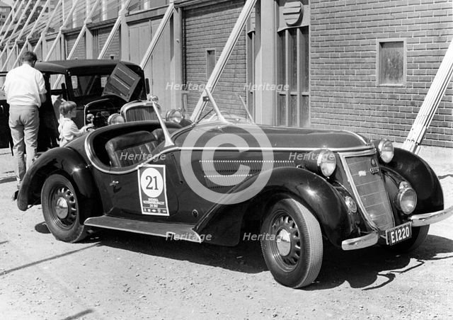 1937 Wanderer W25K. Creator: Unknown.