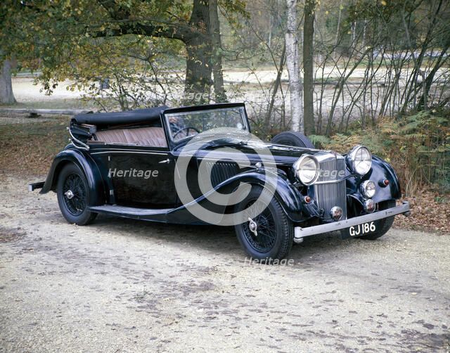 1937 Alvis Speed 25. Artist: Unknown