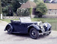 1937 Aston Martin 2 litre Abbott body. Creator: Unknown