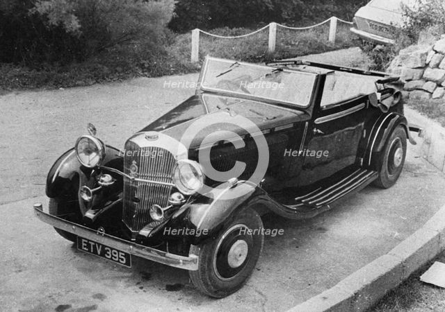 1937 Brough Superior 6cyl cabriolet. Creator: Unknown.