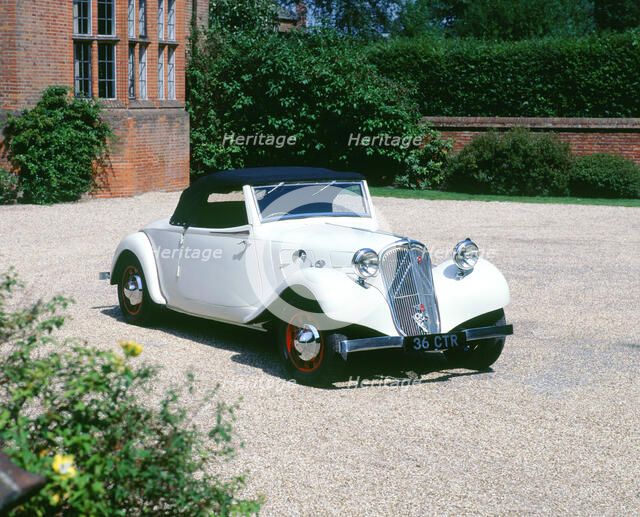 1937 Citroen 11cv. Artist: Unknown.