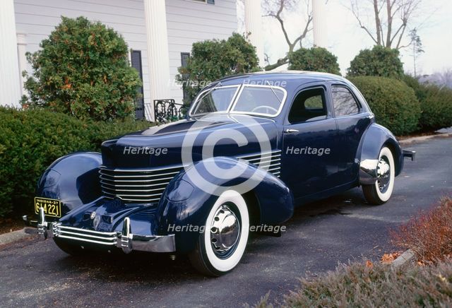1937 Cord 810 Beverley. Creator: Unknown.