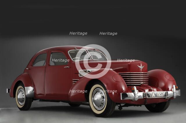 1937 Cord Westchester Sedan Artist: Unknown.