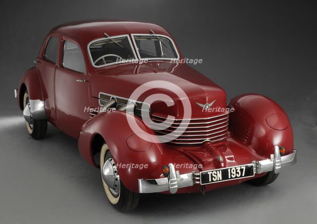 1937 Cord Westchester Sedan Artist: Unknown.