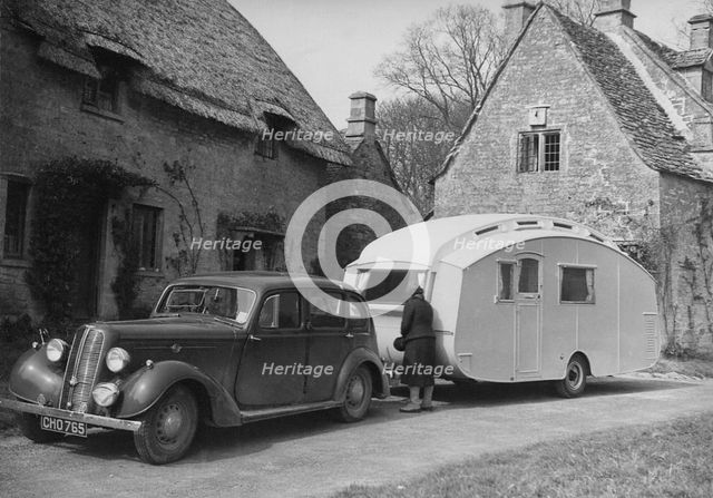 1937 Hillman 14. Creator: Unknown.