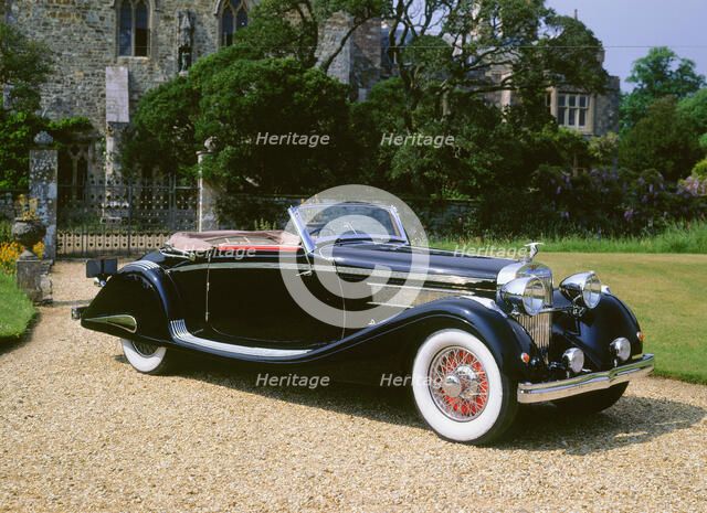 1937 Hispano Suiza K6. Artist: Unknown.