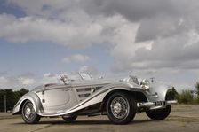1937 Mercedes Benz 540 k special roadster. Artist: Simon Clay