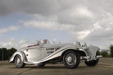 1937 Mercedes Benz 540 k special roadster. Artist: Simon Clay
