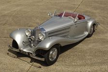 1937 Mercedes Benz 540 k special roadster. Artist: Simon Clay