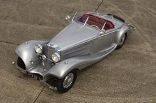 1937 Mercedes Benz 540 k special roadster. Artist: Simon Clay