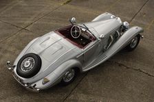 1937 Mercedes Benz 540 k special roadster. Artist: Simon Clay