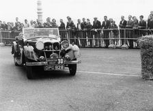 1937 Riley Lynx on the 1952 Brighton rally