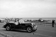 1937 Riley Lynx on the 1953 Brighton rally