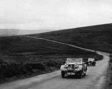 1937 Riley Lynx on Torquay rally driven by M.G.Shorey
