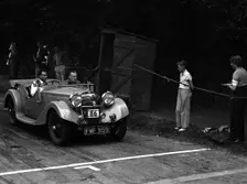 1937 Riley Lynx on Torquay rally driven by M.G.Shorey