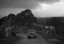 1937 Riley Lynx on Welsh rally driven by M.G.Shorey