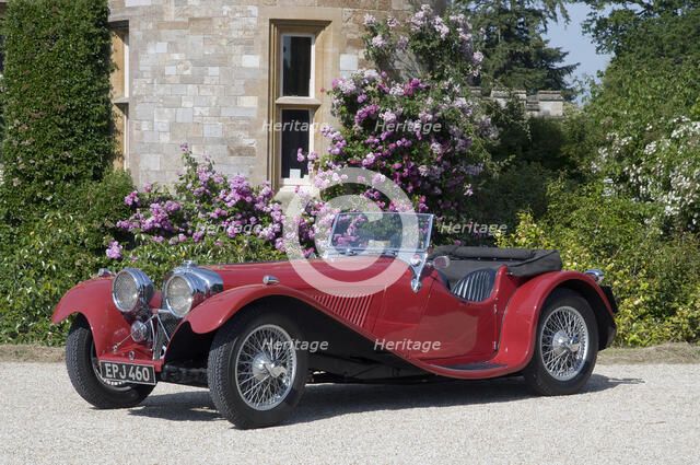 1937 SS 100 Artist: Unknown.