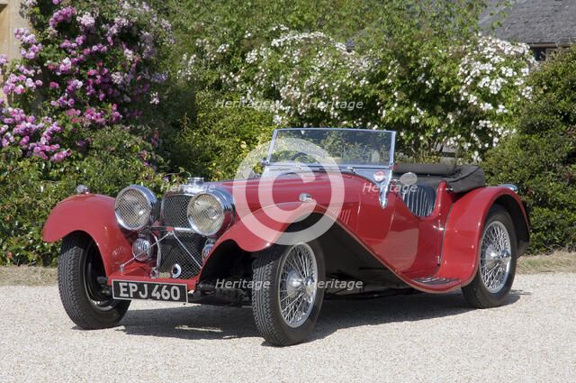 1937 SS 100 Artist: Unknown.