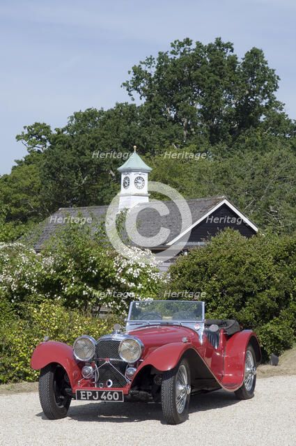 1937 SS 100 Artist: Unknown.