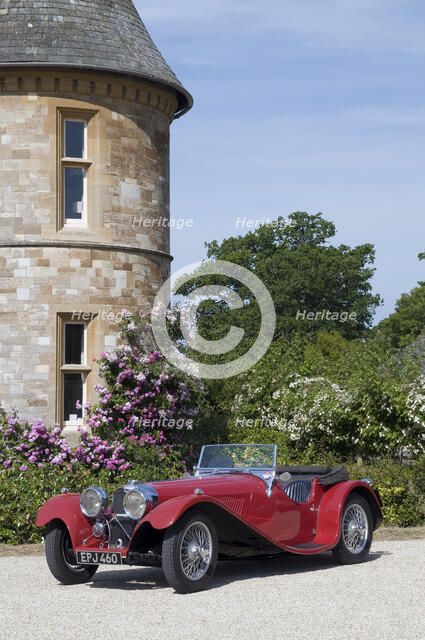 1937 SS 100 Artist: Unknown.