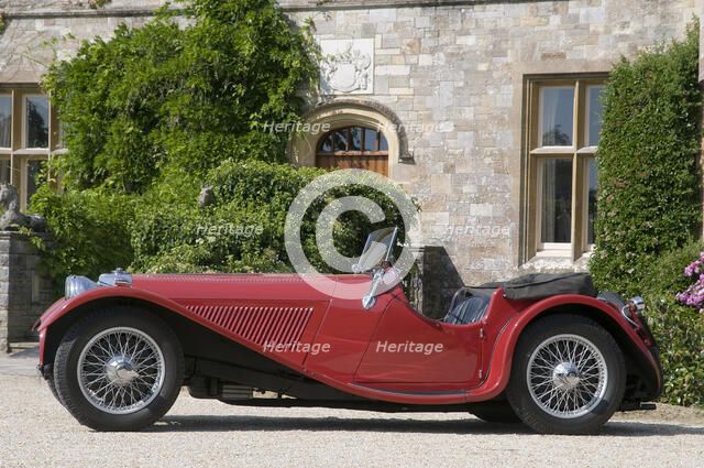 1937 SS 100 Artist: Unknown.