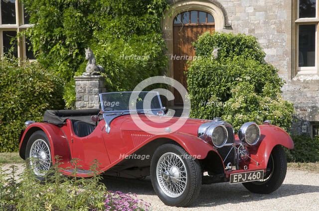 1937 SS 100 Artist: Unknown.