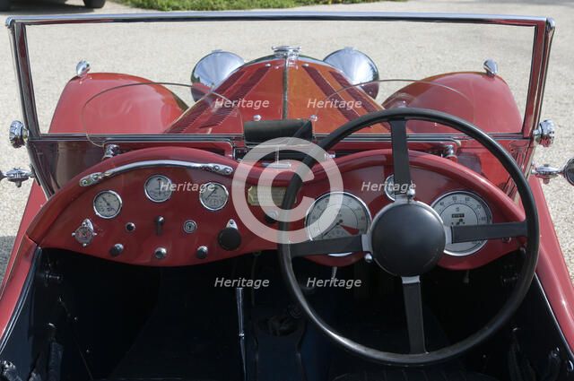 1937 SS 100 Artist: Unknown.