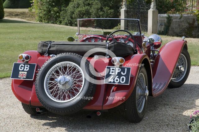 1937 SS 100 Artist: Unknown.