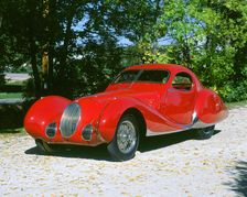 1938 Talbot Lago, Figoni & Falaschi coachwork.