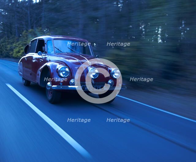 1938 Tatra T 87. Artist: Unknown.