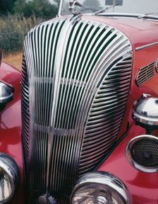 1938 Triumph Dolomite grille. Creator: Unknown
