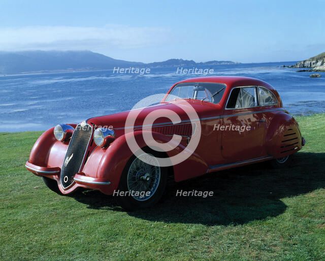 1938 Alfa Romeo 8c 2900B Berlinetta. Artist: Unknown.