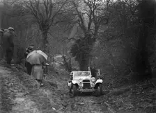 1938 HRG Standard Meadows-engined 2-seater of MH Lawson taking part in the Petersfield Trial, 1938. Artist: Bill Brunell