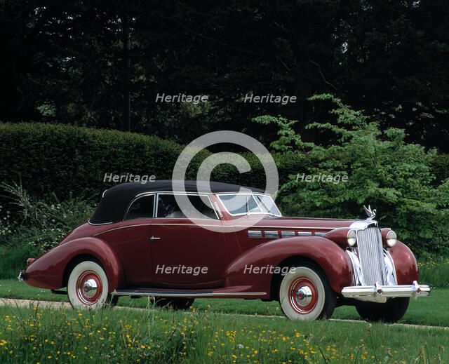 1938 Packard super 8 Greber. Artist: Unknown.