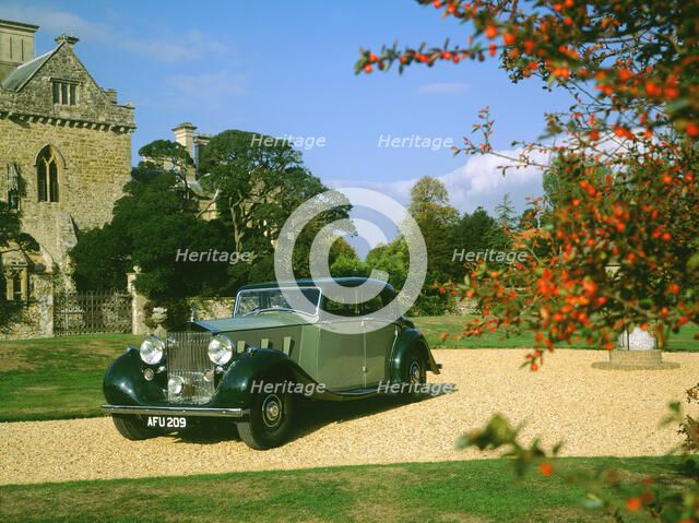 1938 Rolls Royce Phantom 3. Artist: Unknown.
