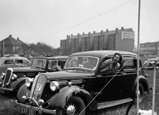 1938 Standard Flying Fourteen at the Standard Car Owners Club Gymkhana, 8 May 1938. Artist: Bill Brunell