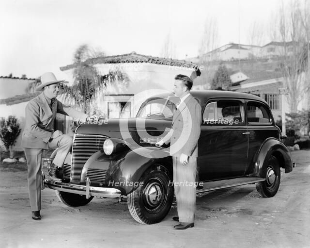 1939 Chevrolet coach J series, (c1939?). Artist: Unknown