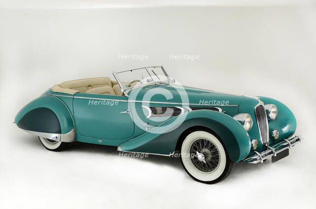 1939 Delahaye Speciale Type 135 MS Artist: Unknown.