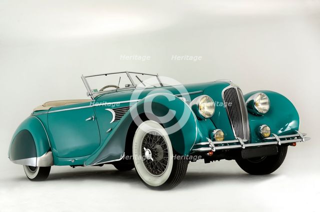 1939 Delahaye Speciale Type 135 MS Artist: Unknown.