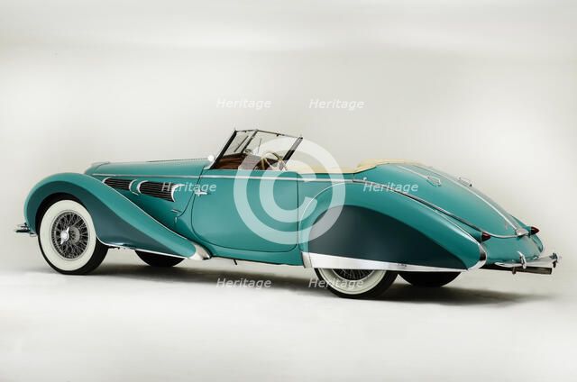 1939 Delahaye Speciale Type 135 MS Artist: Unknown.