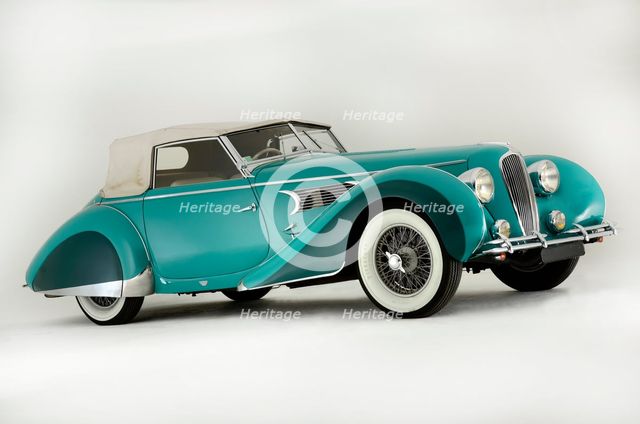 1939 Delahaye Speciale Type 135 MS Artist: Unknown.