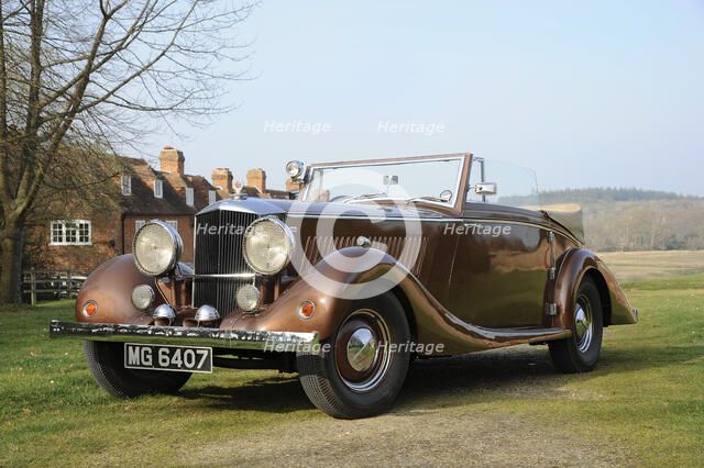 1939 Railton Fairmile Series 3 Straight Eight Artist: Unknown.