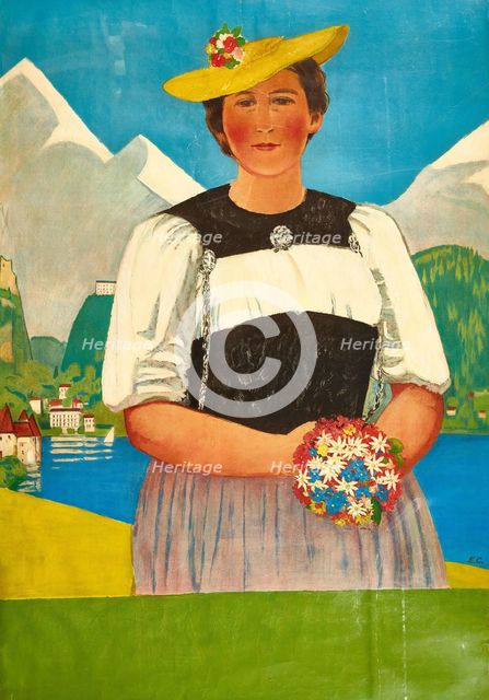 1939 - Switzerland's great year. Swiss national exhibiton in Zurich. Creator: Cardinaux, Emil (1877-1936).