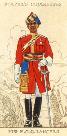 19th K.G.O. Lancers 1936. Creator: Unknown
